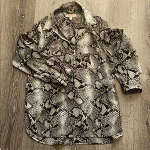 Banana Republic Heritage Snake Print Tunic